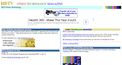 Desktop Screenshot of hdtv.videotechnology.com