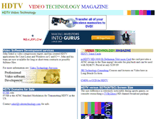 Tablet Screenshot of hdtv.videotechnology.com