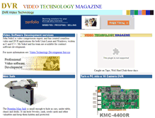 Tablet Screenshot of dvr.videotechnology.com